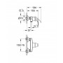 Смеситель для душа Grohe BauCurve 32807000
