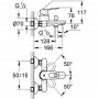 Смеситель для ванны Grohe BauLoop 23341000