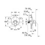 Смеситель для душа Grohe BauLoop 29080000 скрытого монтажа