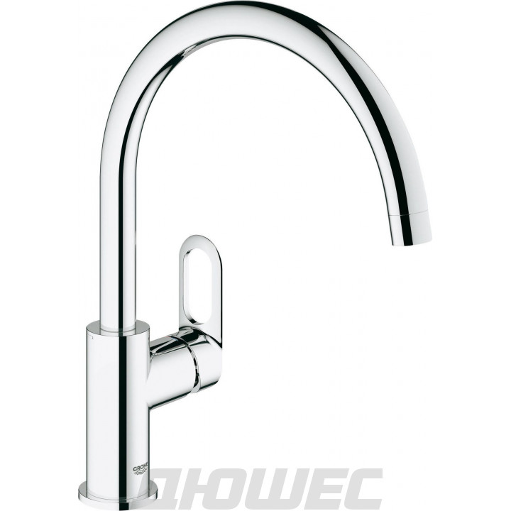 Смеситель для кухонной мойки Grohe BauLoop хром 31368000