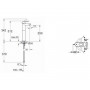 Смеситель для раковины Grohe BauLoop 32856000 высокий