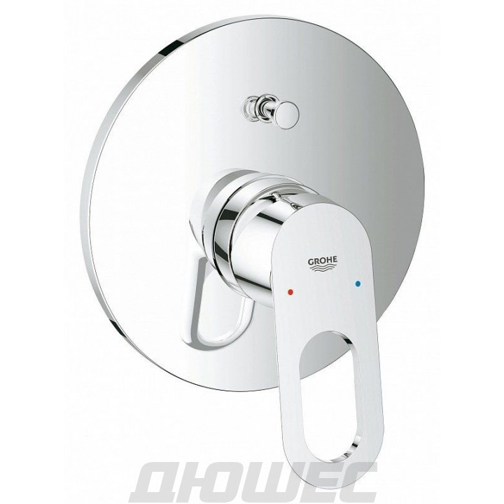 Смеситель для ванны Grohe BauLoop 29081000 скрытого монтажа