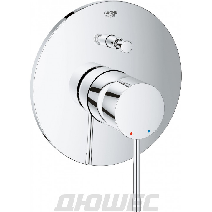 Смеситель для ванны Grohe Essence New 19285001 скрытого монтажа