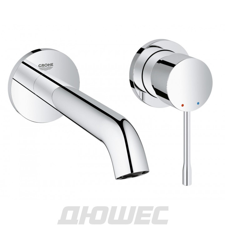 Смеситель для раковины Grohe Essence New 19408001 настенный