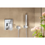 Смеситель для ванны Grohe Eurocube 19896000 скрытого монтажа