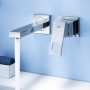 Смеситель для раковины Grohe Eurocube 23447000 настенный