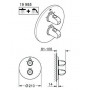 Смеситель для душа Grohe Grohtherm 1000 New хром 19985000