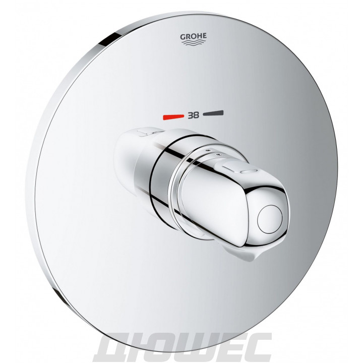 Смеситель для ванны 2 в 1 Grohe Grohtherm 1000 New хром 34573000