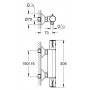 Смеситель для душа Grohe Grohtherm 800 хром 34558000