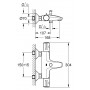 Смеситель для ванны Grohe Grohtherm 800 хром 34567000