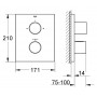 Термостат для ванны с душем Grohe Grohtherm F 27618000