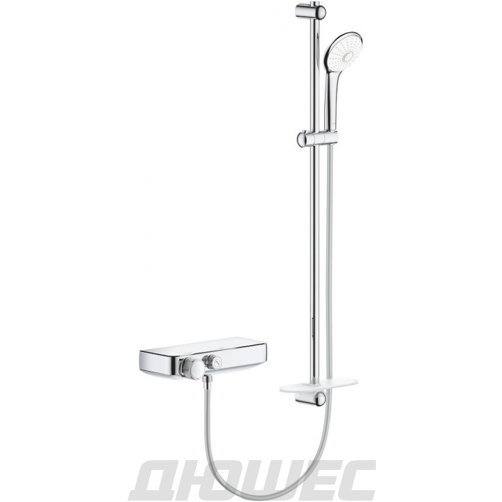 Смеситель для душа Grohe Grohtherm SmartControl хром 34721000