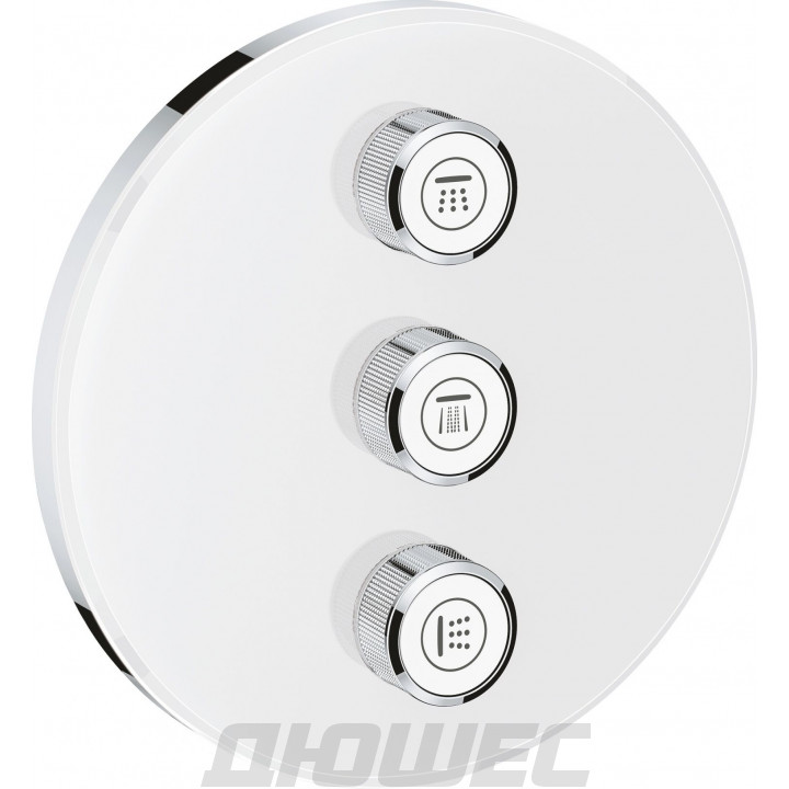 Переключатель потоков Grohe Grohtherm SmartControl белый, хром 29152LS0