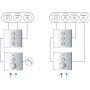 Переключатель потоков Grohe Grohtherm SmartControl белый, хром 29158LS0