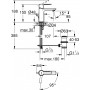 Смеситель для раковины Grohe Lineare New хром 23790001