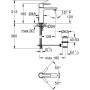 Смеситель для раковины Grohe Lineare New хром 32114001