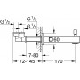Излив для ванны Grohe Universal Cube 13304000