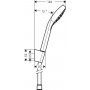 Душевой набор Hansgrohe Croma Select E 26412400