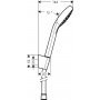 Душевой набор Hansgrohe Croma Select E 26413400