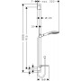 Душевой гарнитур Hansgrohe Raindance Select E 26623400