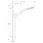 Душевой гарнитур Hansgrohe Raindance Select 26626400