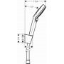Душевой набор Hansgrohe Crometta Vario Porter 26692400