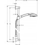 Душевой гарнитур Hansgrohe Raindance Classic 27843000
