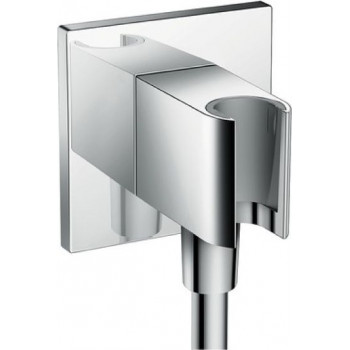 Шланговое подсоединение с держателем душа Hansgrohe Fixfit Porter Square 26486000