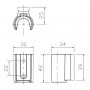 Настенный держатель Hansgrohe Starck 27515000