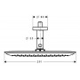Верхний душ Hansgrohe PuraVida 27390000