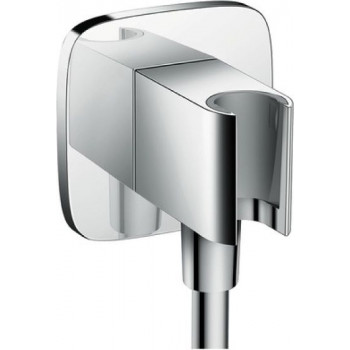 Шланговое подсоединение с держателем душа Hansgrohe Fixfit Porter E 26485000