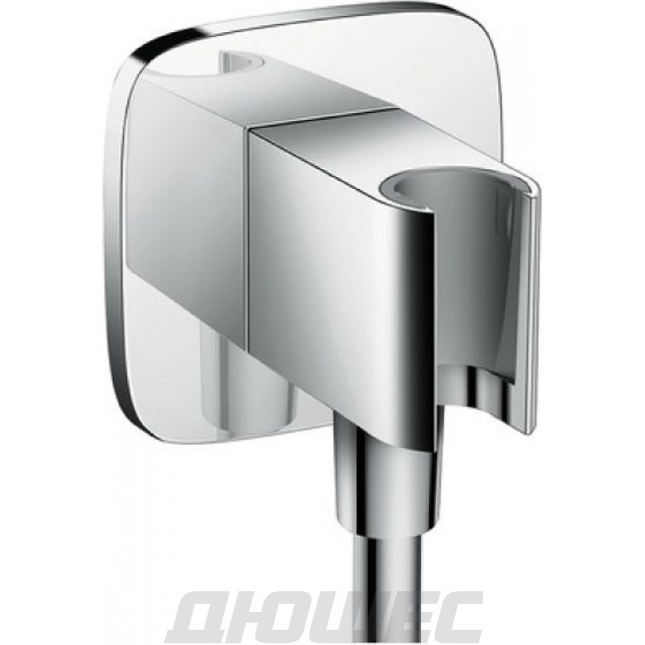 Шланговое подсоединение с держателем душа Hansgrohe Fixfit Porter E 26485000