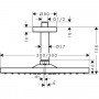 Верхний душ Hansgrohe Raindance E 300 26250000
