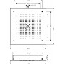 Верхний душ Hansgrohe Raindance E 400 26252000