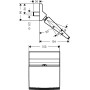 Верхний душ Hansgrohe Raindance Rainfall 26443000