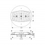 Верхний душ Hansgrohe Raindance Rainmaker 28403000