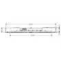 Верхний душ Hansgrohe Raindance Rainmaker 28418000