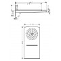 Верхний душ Hansgrohe Raindance Rainfall 28433000
