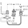 Скрытая часть смесителя Hansgrohe Logis 13439180