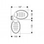 Набор мыльниц Hansgrohe Raindance Cassetta 28698000