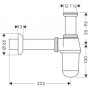 Сифон для раковины Hansgrohe Flowstar 52053000