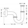 Сифон для раковины Hansgrohe Flowstar 53010000