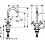 Смеситель для кухни Hansgrohe Logis Classic 71285000