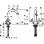 Смеситель для раковины Hansgrohe Logis Classic 71270000