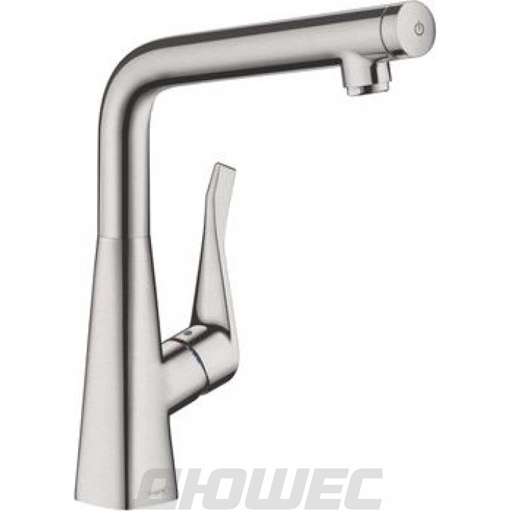 Смеситель для кухни Hansgrohe Metris Select 14883800 сталь