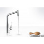 Смеситель для кухни Hansgrohe Metris Select 14884000 хром
