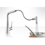 Смеситель для кухни Hansgrohe Metris Select 14884000 хром