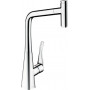 Смеситель для кухни Hansgrohe Metris Select 14884000 хром
