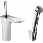 Смеситель для раковины с гигиеническим душем Hansgrohe PuraVida 15275400 