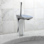 Смеситель для раковины Hansgrohe PuraVida 15074000 хром